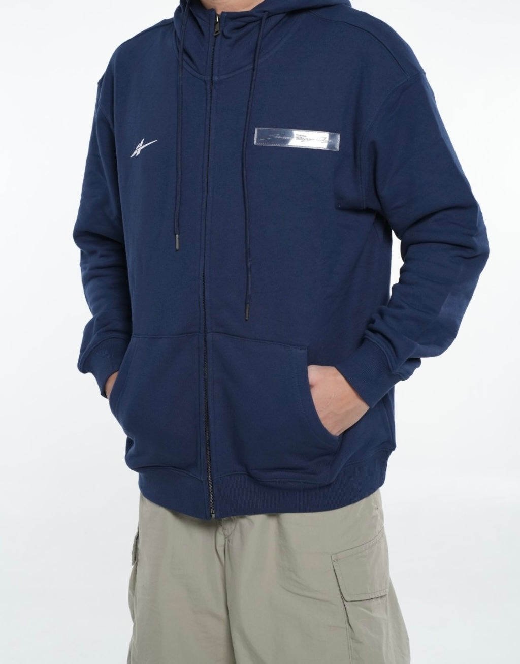 SPO Zip Hoodie (Dark Blue)