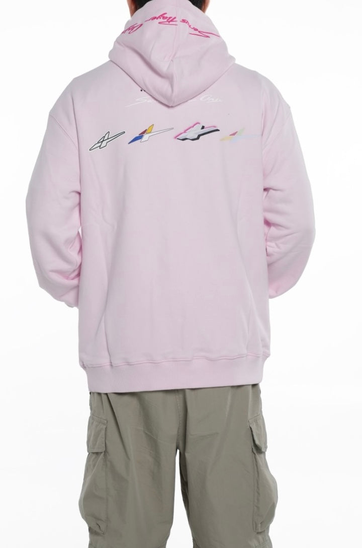 SPO Zip Hoodie (Light Pink)
