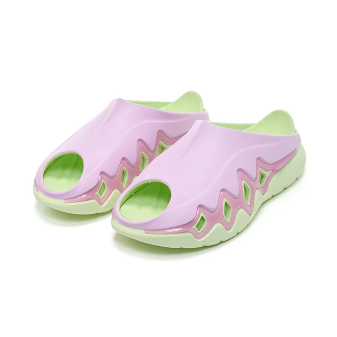 Rigorer Shark 3 Slides Pink/Green