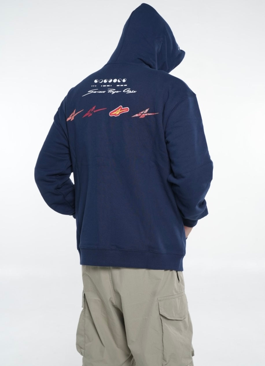 SPO Zip Hoodie (Dark Blue)