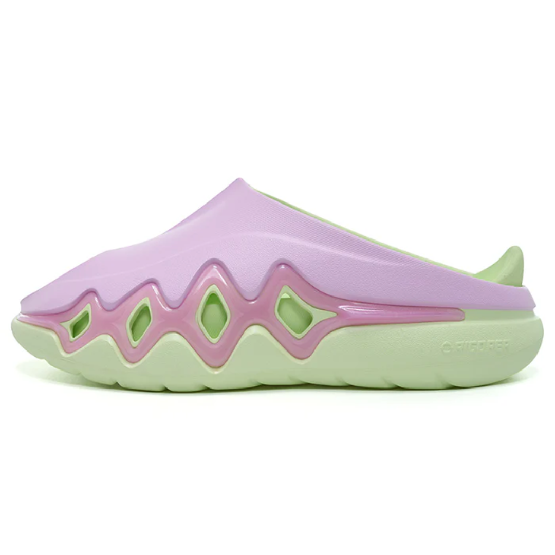 Rigorer Shark 3 Slides Pink/Green