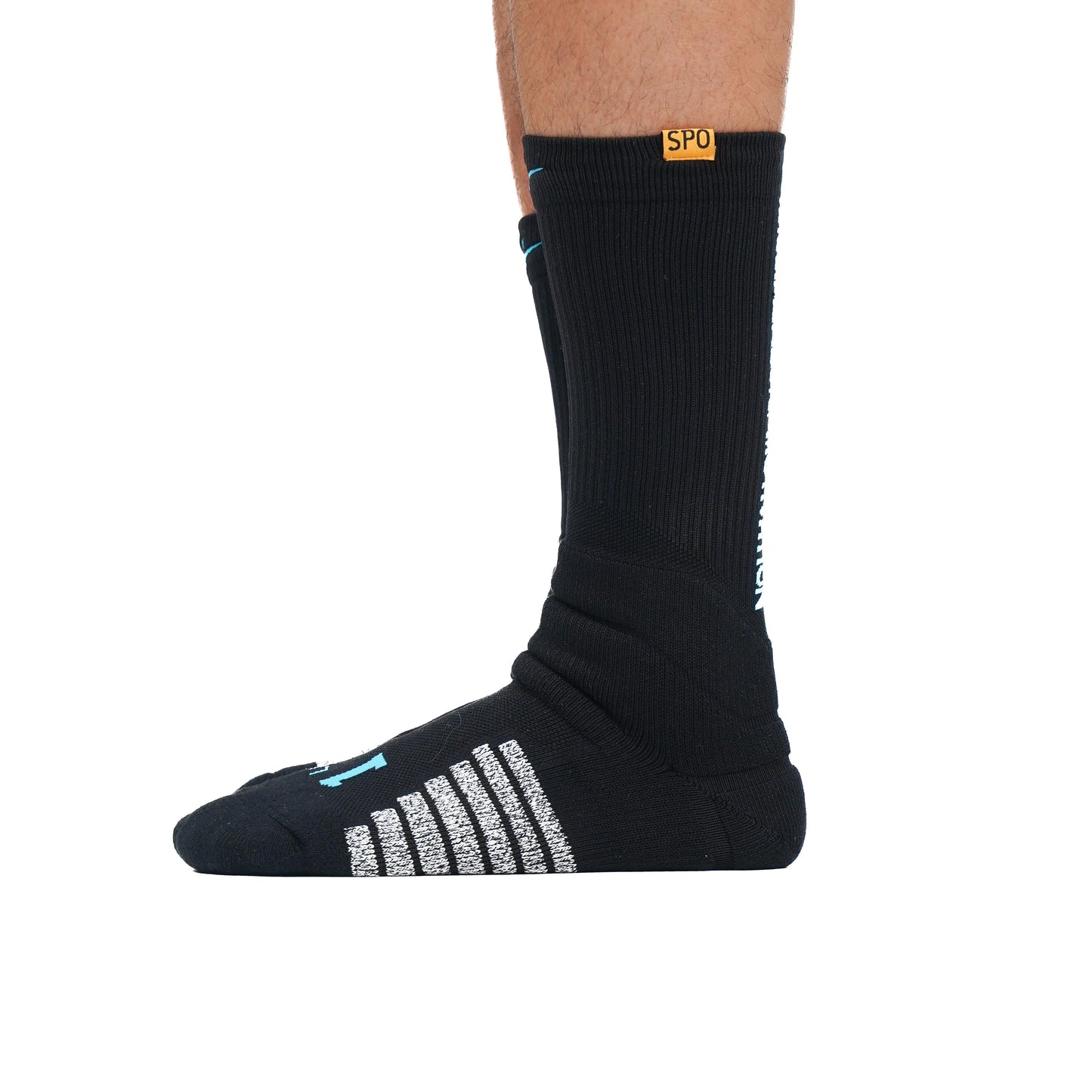 SPO Pro Socks Mid Black (Blue Scorpion)
