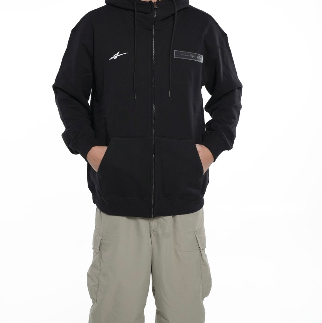 SPO Zip Hoodie (Black)
