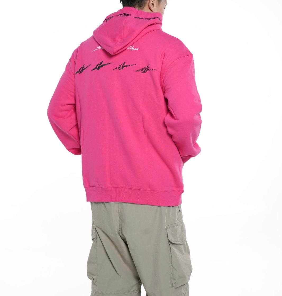 SPO Zip Hoodie (Rose Pink)