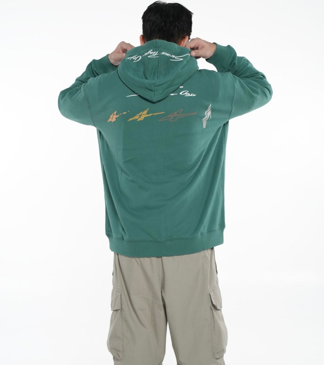 SPO Zip Hoodie (Green)