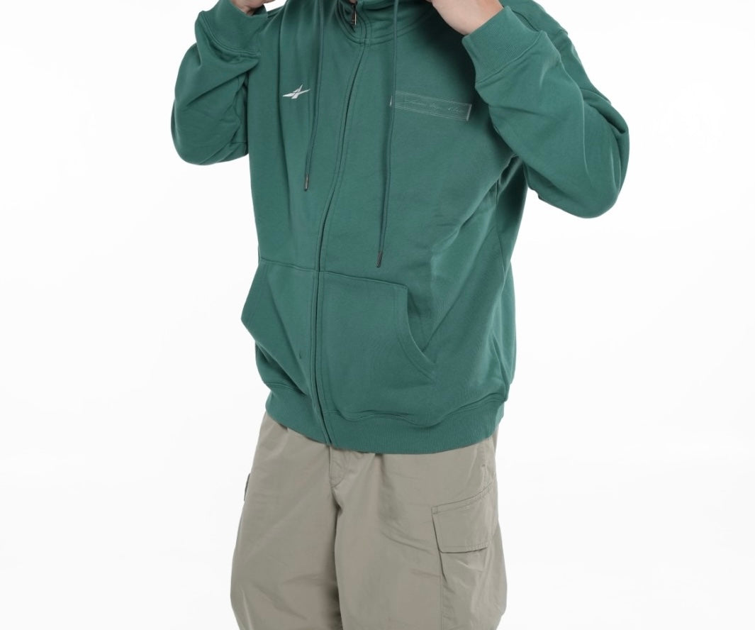 SPO Zip Hoodie (Green)