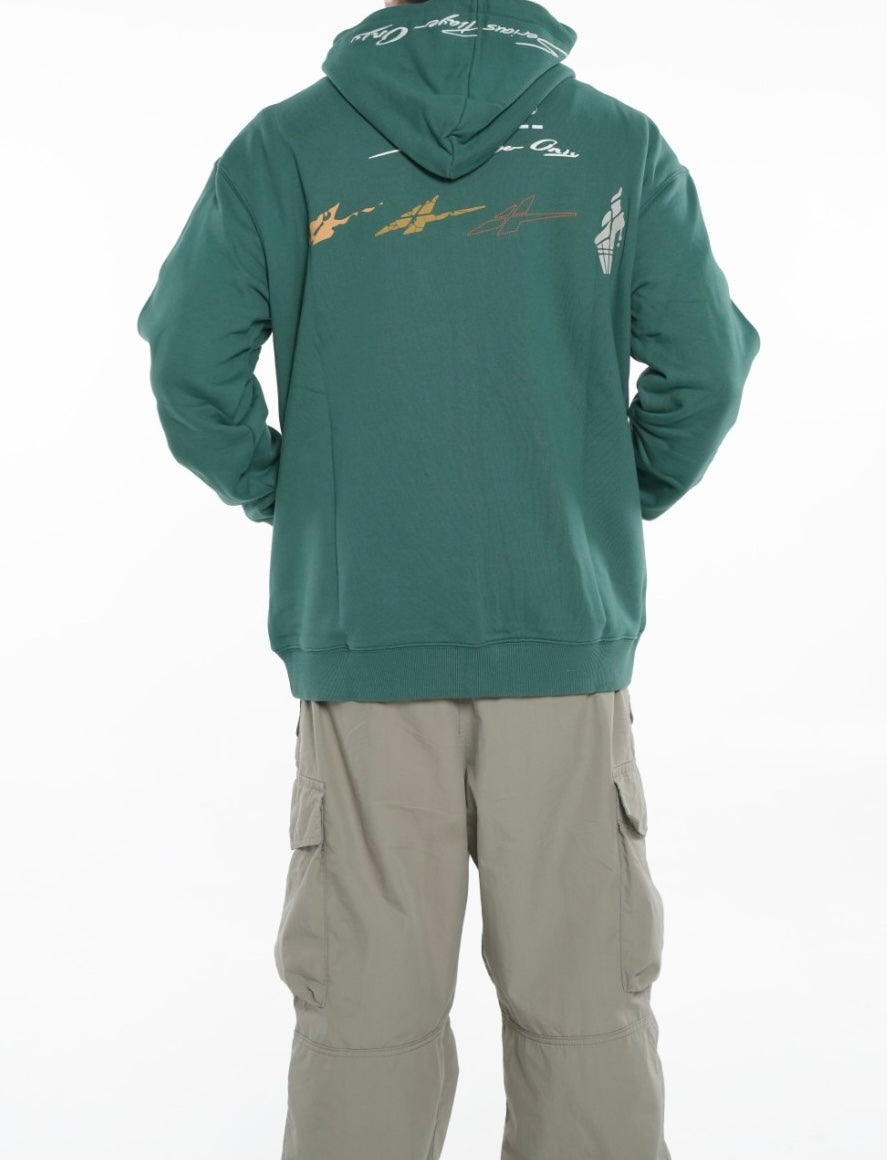 SPO Zip Hoodie (Green)