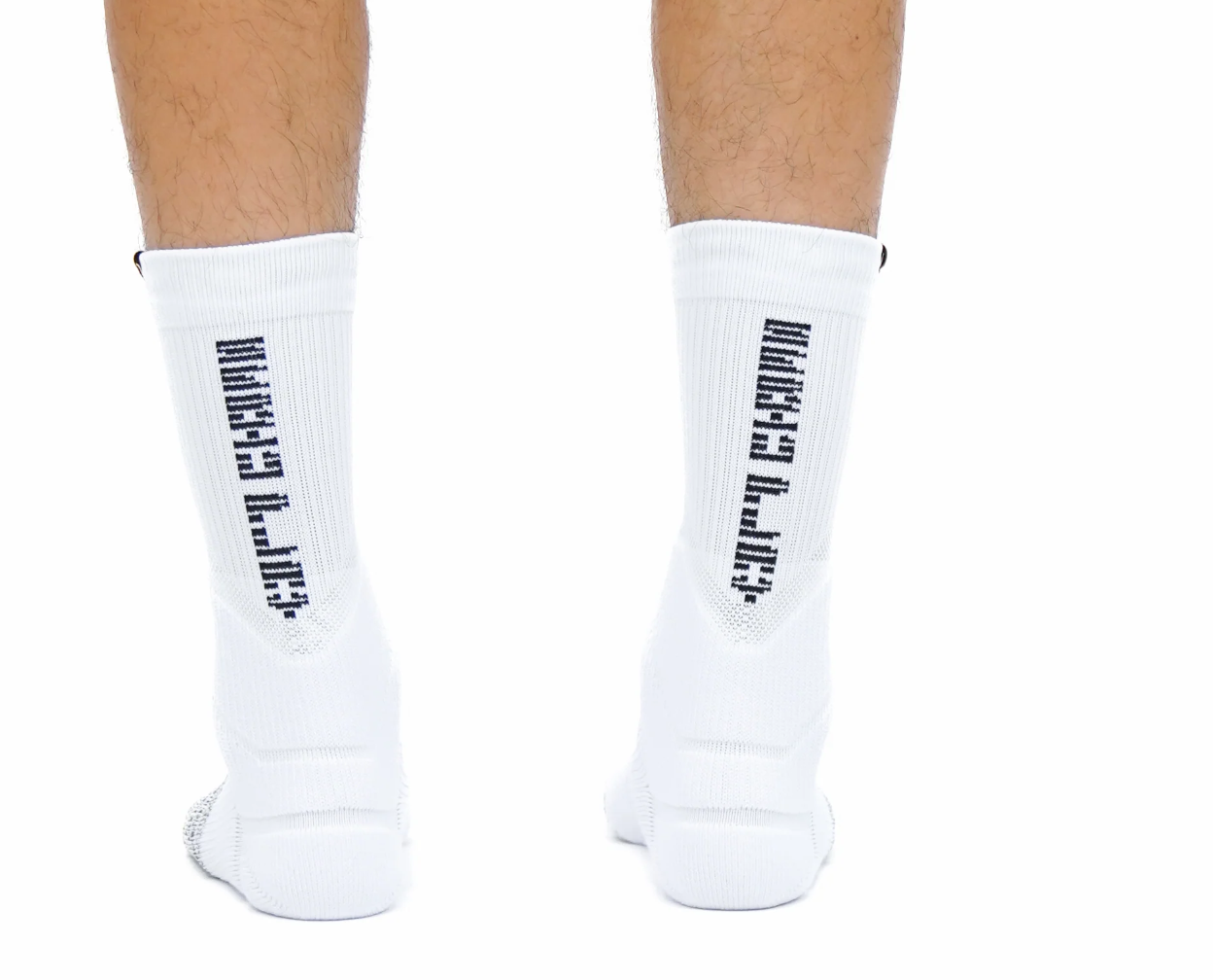 SPO Pro Staff High Socks White Black Text