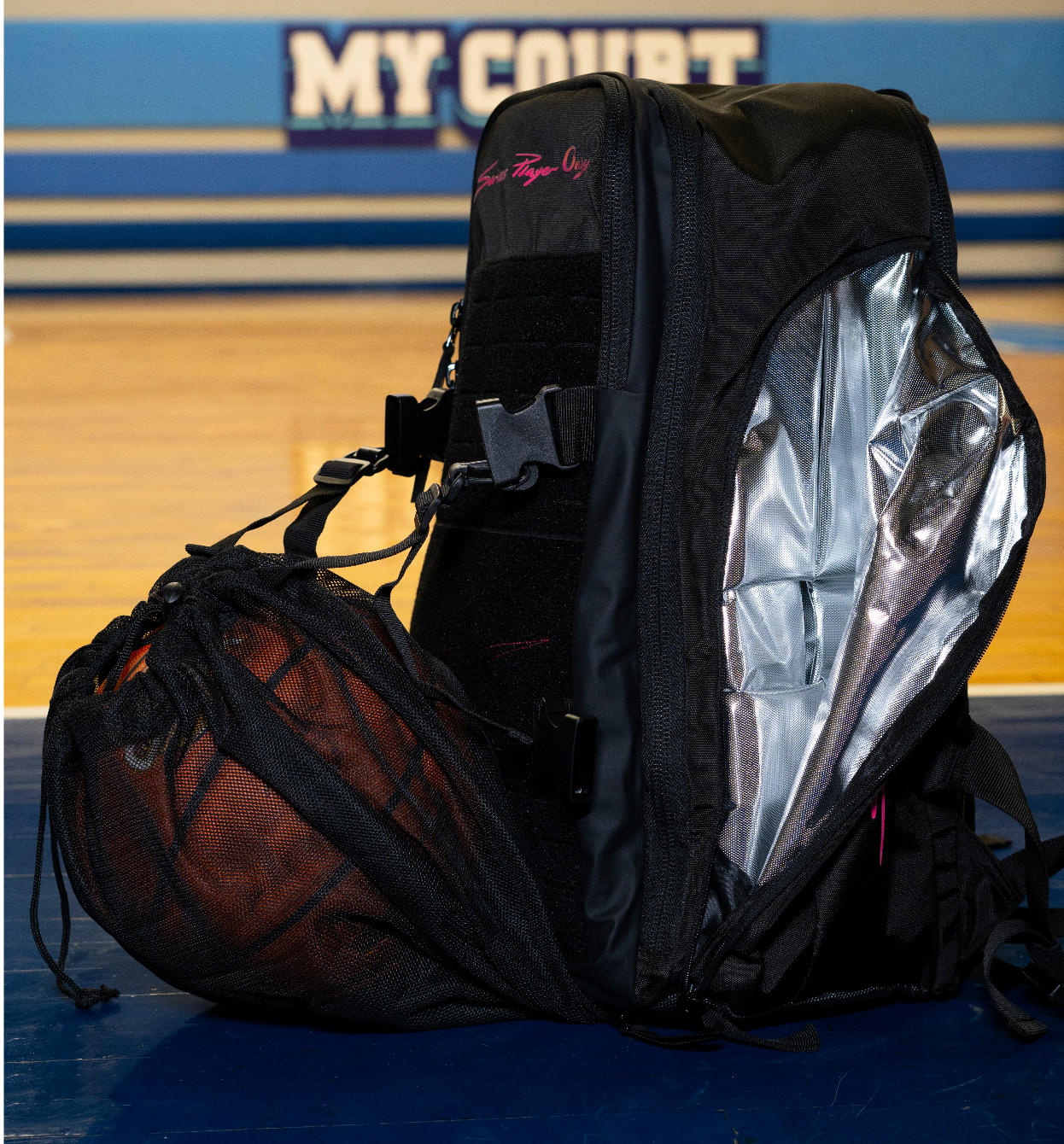 SPO One- For-All Black Backpack