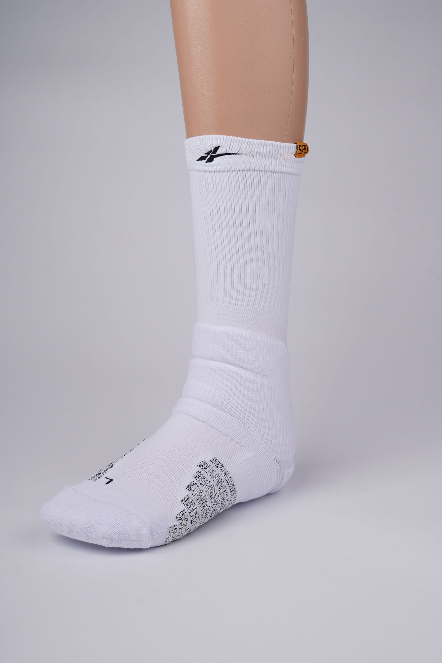 SPO Pro Staff High Socks Plain White