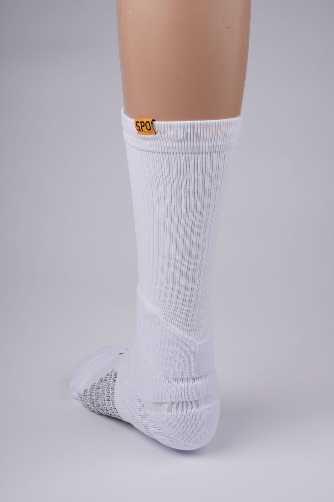 SPO Pro Staff High Socks Plain White