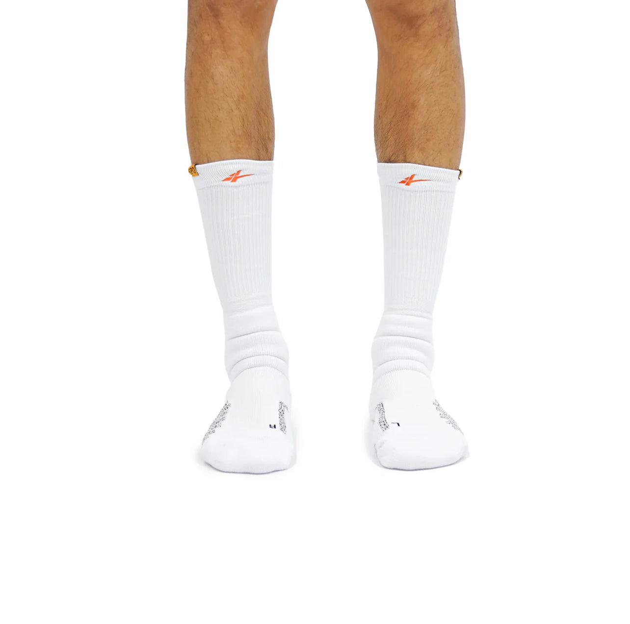 SPO Pro Staff High  Socks White & Orange