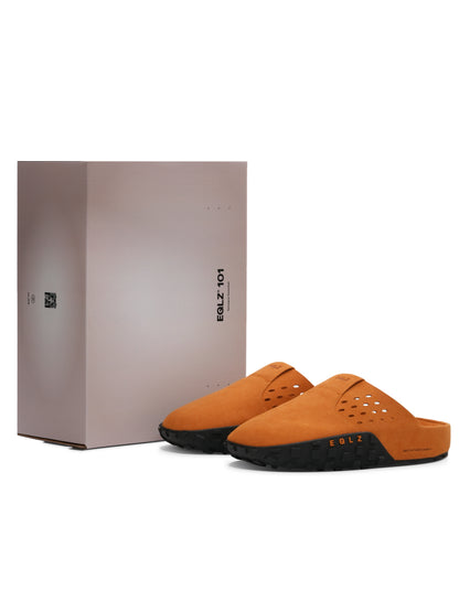 EQLZ 101 Mules Muted Chestnut