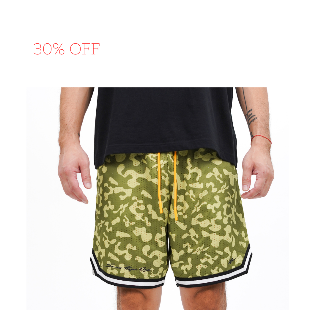 SPO Essentials Player Shorts (Camouflage)