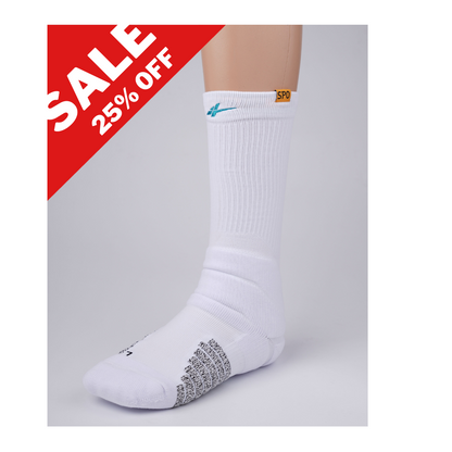 SPO Pro Staff  High Socks White & Blue