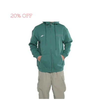 SPO Zip Hoodie (Green)