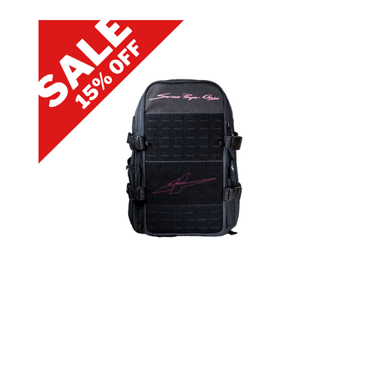 SPO One- For All Black Backpack
