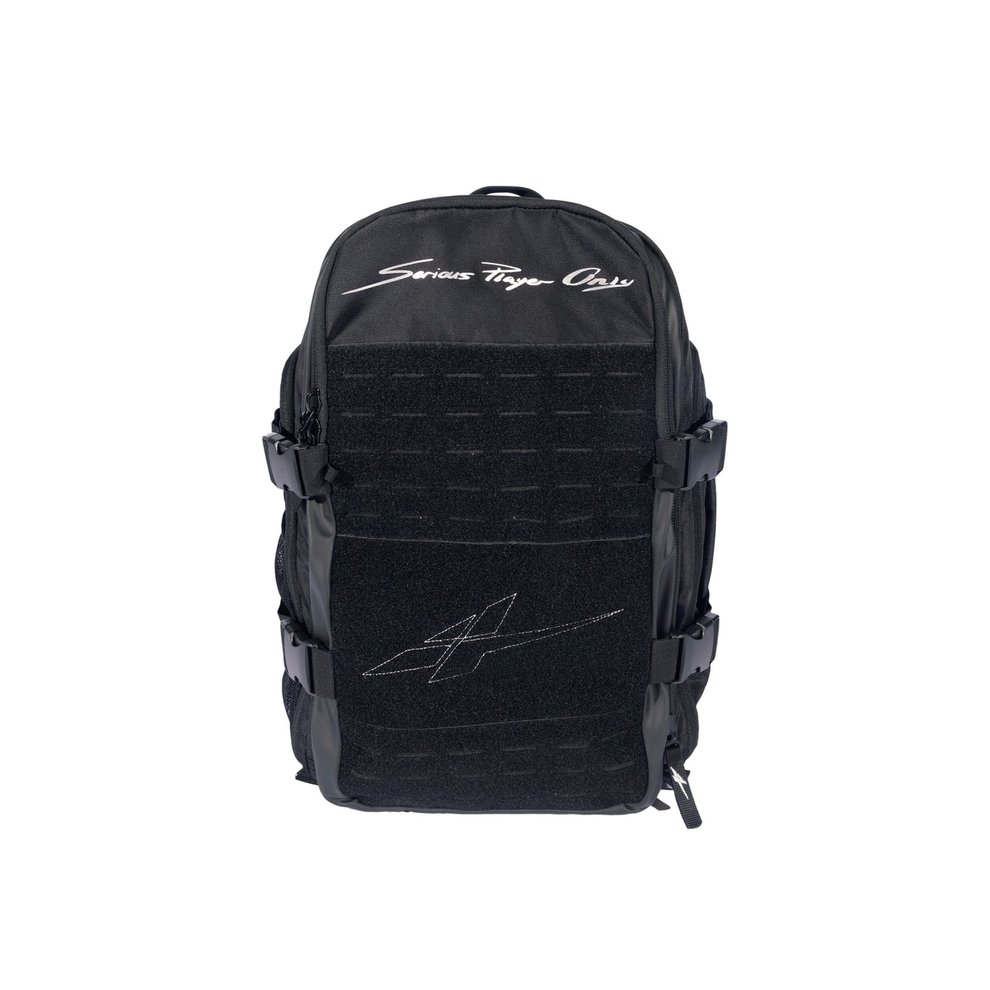 SPO One- For All Black Backpack