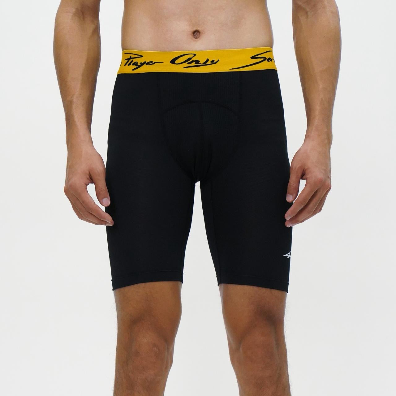 Serious Player Only Pro 1/4 Length Compression Shorts