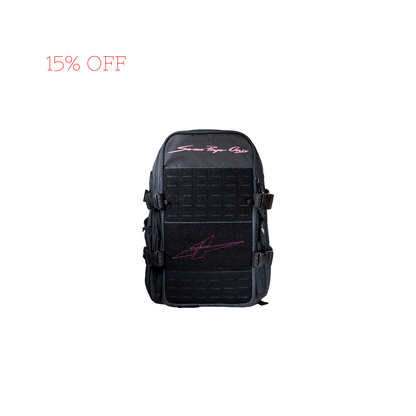 SPO One- For All Black Backpack