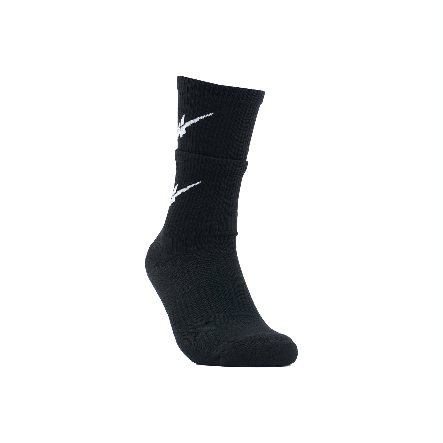Serious Player Only  Double Layer Training Socks Black & Red ( 2 pairs per set )