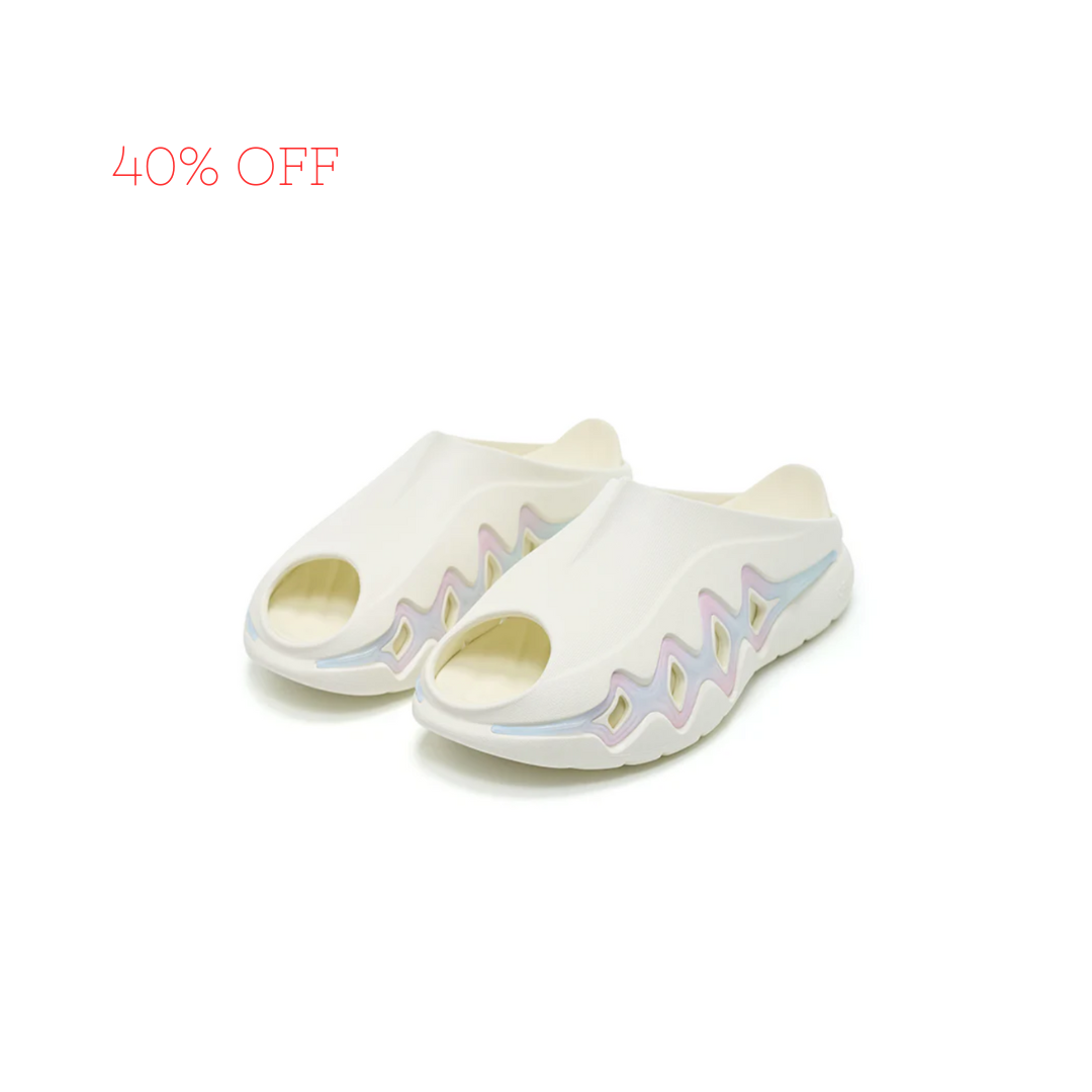 Rigorer Shark 3 Slides White/Pink/Blue