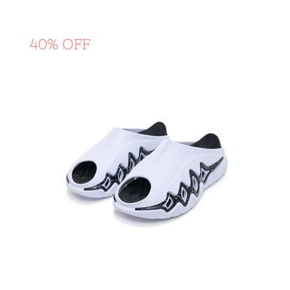 Rigorer Shark 3 Slides White/Black