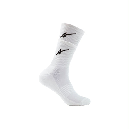 Serious Player Only Double Layer Training Socks White ( 2 pairs per set )