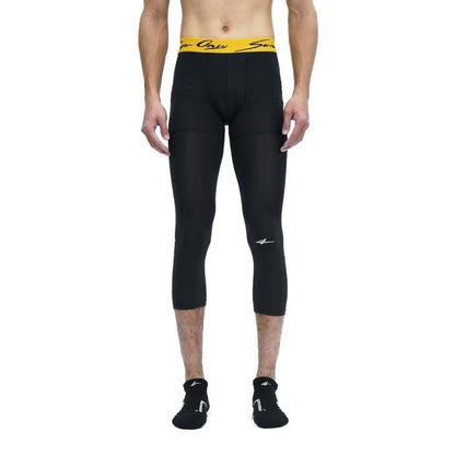 Serious Player Only Pro 3/4 Length Compression Shorts
