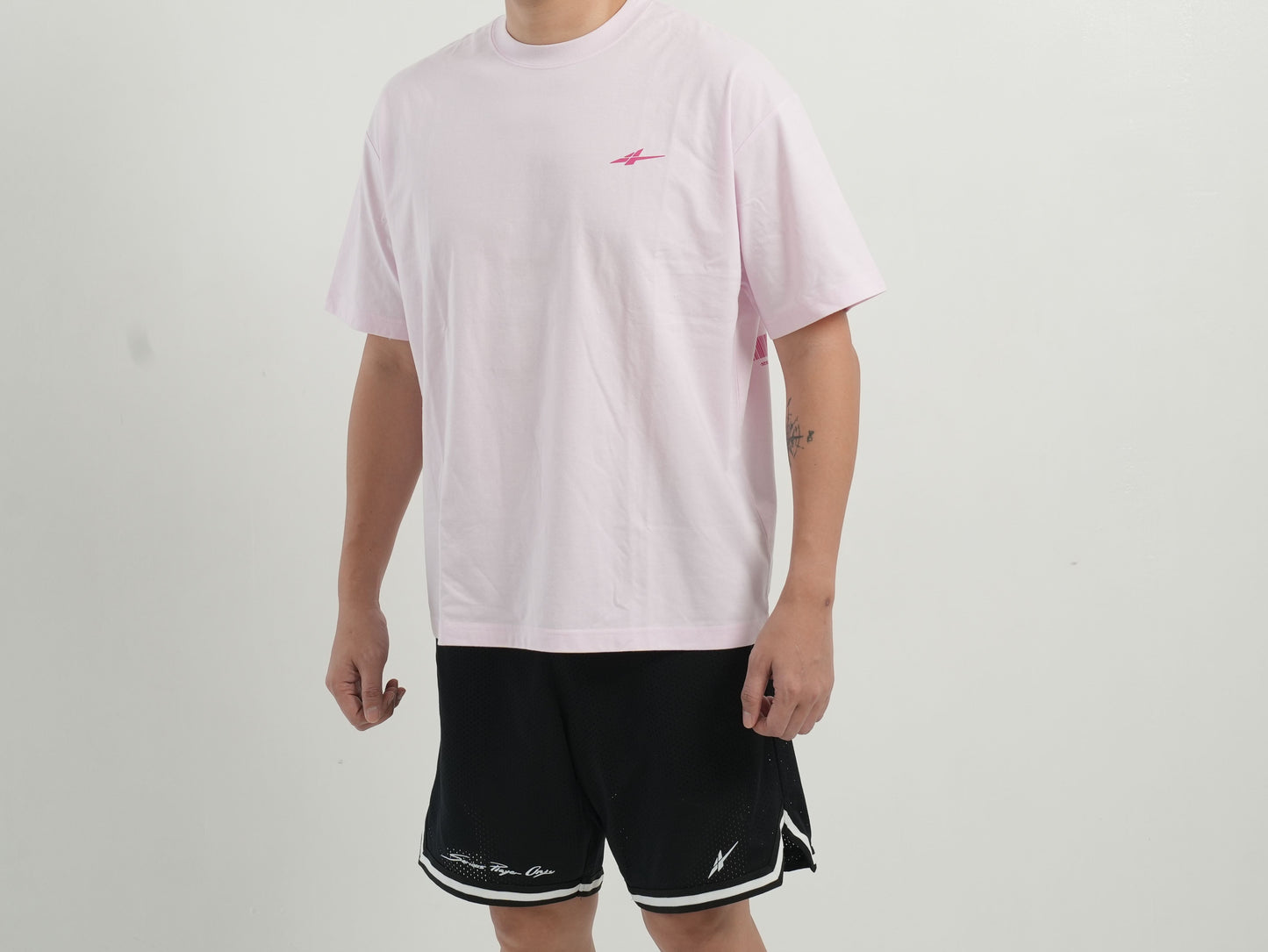 SPO Essentials Oversized Shirt (Light Pink)