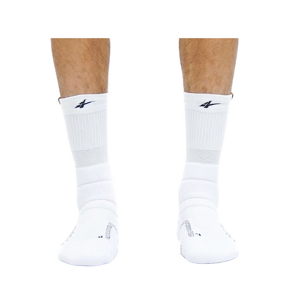 SPO Pro Staff  High Socks White Black Text