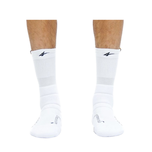 SPO Pro Staff  High Socks White Black Text