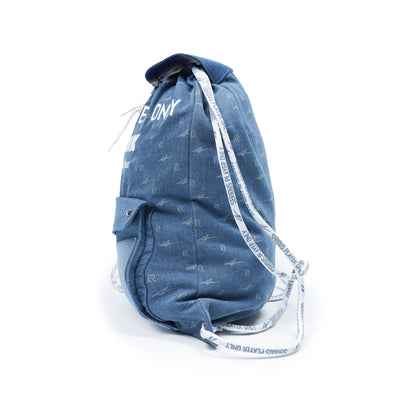 SPO X KR Denim Drawstring Bag