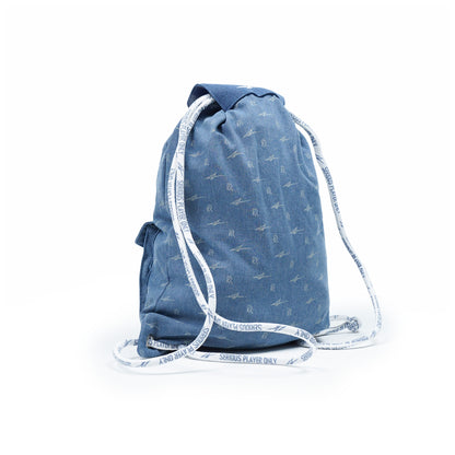 SPO X KR Denim Drawstring Bag