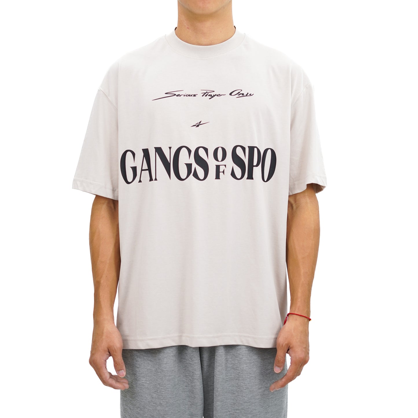 SPO Essentials Oversized Shirt (Gangs of SPO- Beige)