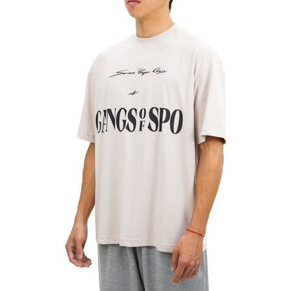 SPO Essentials Oversized Shirt (Gangs of SPO- Beige)