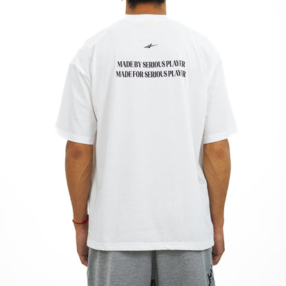 SPO Essentials Oversized Shirt  (Gangs of SPO- White)