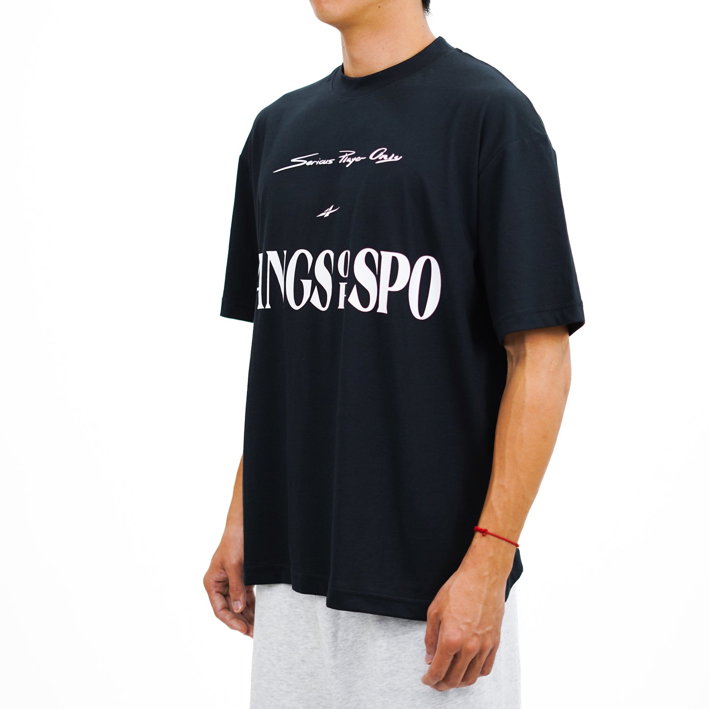 SPO Essentials Oversized Shirt  (Gangs of SPO- Black)