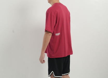 SPO Essentials Oversized Shirt (Red)