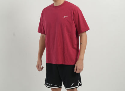 SPO Essentials Oversized Shirt (Red)