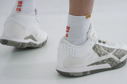 SPO Pro  Socks Low ( White)