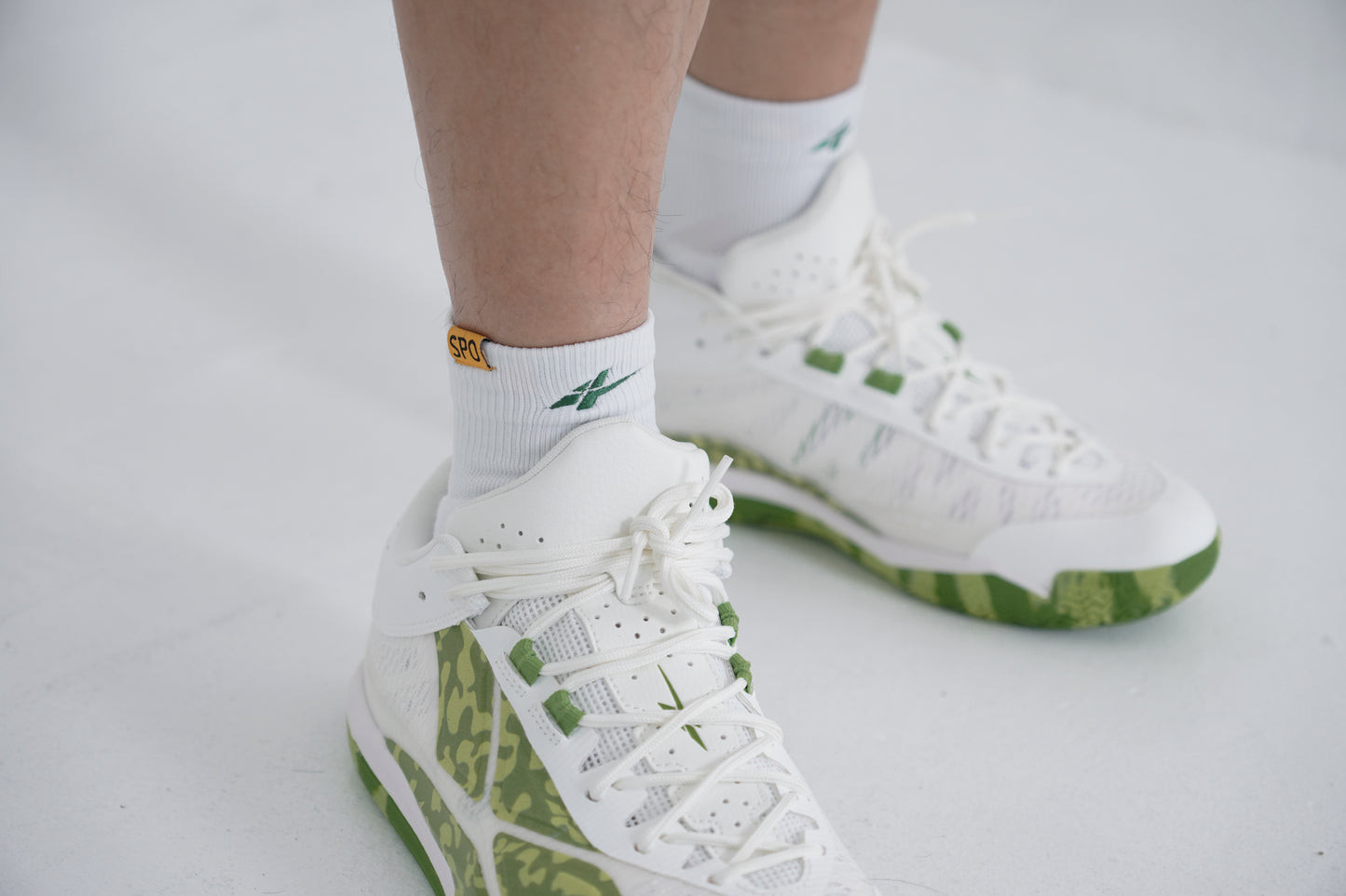 SPO Pro  Socks Low ( White)