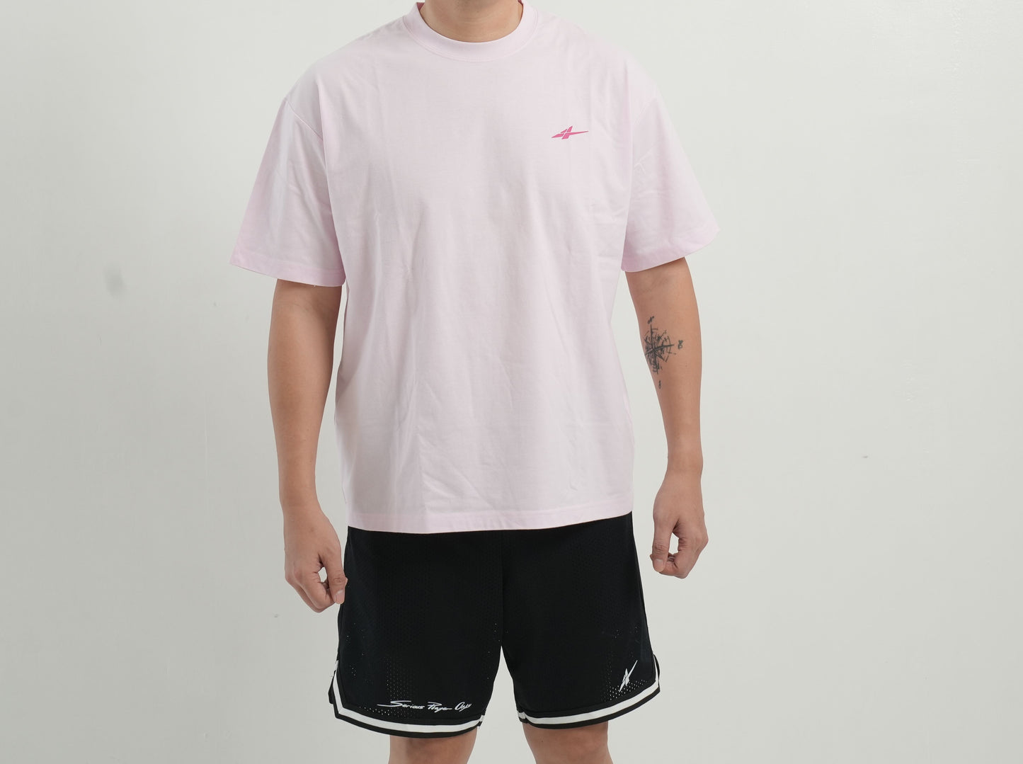 SPO Essentials Oversized Shirt (Light Pink)