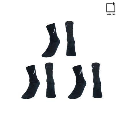 SPO All Day Socks 3.0 Black ( 3 pairs per set )