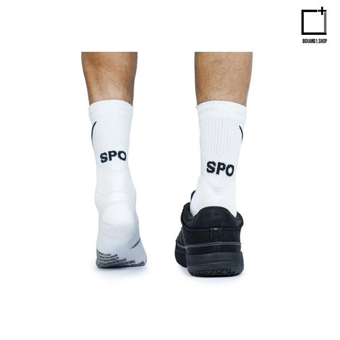 SPO Pro  Basic Basketball Mid Top Socks ( 3 pairs per set )