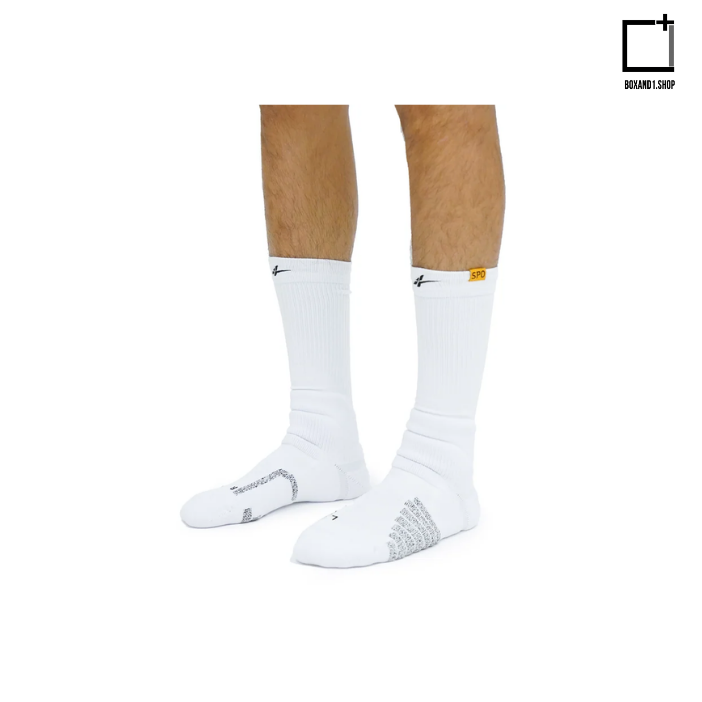 SPO Pro Staff High Socks  Plain White
