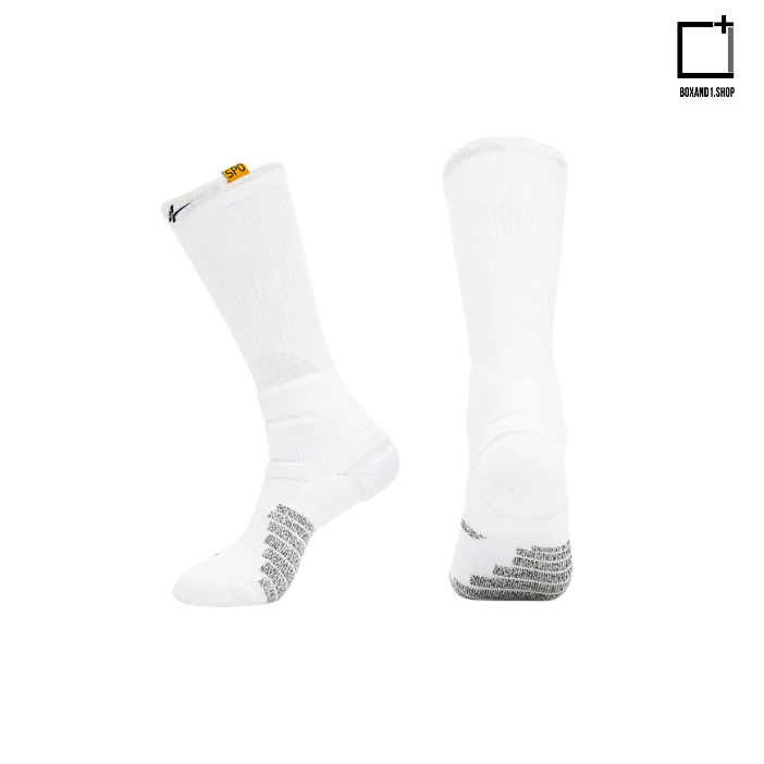 SPO Pro Staff High Socks  Plain White