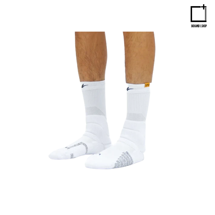 SPO Pro Staff High Socks  Plain White