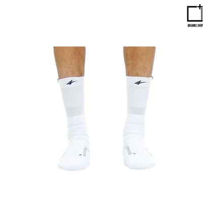 SPO Pro Staff  High Socks White Black Text