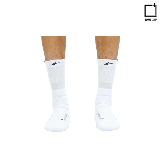 SPO Pro Staff  High Socks White Black Text